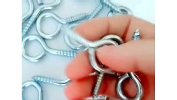 China Factory Multi-specification Galvanized Stainless Steel Sheep eye Hook Screw with Customized1