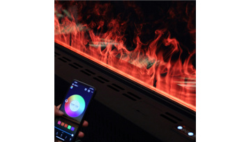 3D water vapor steam fireplace atomizing fireplace