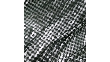 New design spring summer100%poly mesh with foil fabric for packing dress clothes1