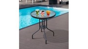 Free sample western restaurant balcony  bar hotel Resort villa Garden Outdoor Picnic Folding Camping tables1