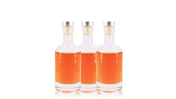 Recyclable Miniature 50ml Small Empty Vodka Brandy Whiskey Gin Glass Bottles Liquor Little Glass Bottle Mini 100ml Spirit Bottle1
