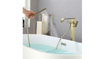 18004BG Brushed gold tub filler