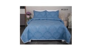 Polyester Printed Quilts High Quality Fully Quilted Bedspread Bed Coverlets Cover Set1