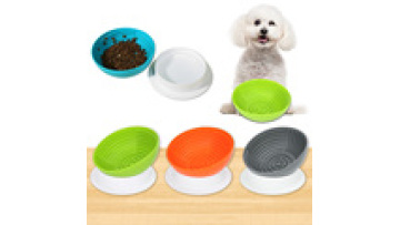 Wholesale Custom Portable Luxury Silicone Pet Feeding Food Water Bowl Slow Feeder Dog Bowls1