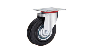 Industrial caster rubber（black）