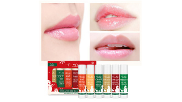 Customize Lip balm Private Label Natural Vegan Long Lasting Repair Moisturizing Lightening Christmas style lipstick1