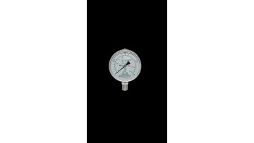 Stainless steel pressure gauge