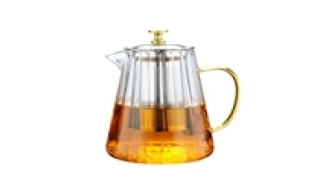 Modern Stovetop & Microwave Safe High Borosilicate Tea Kettle - 550ML, 750ML, 950ML1