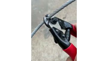 Red buckle wire rope cutter