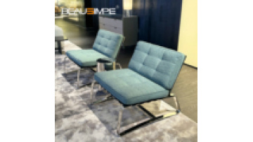 Delaunay Leisure Minimalism Chair Single Sofa Chair Hall Living Room Villa Balcony Bedroom Modern Leather Fabric Leisure Chair1