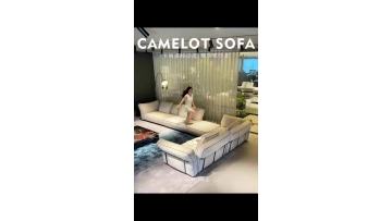 FLESFORM Camelot sofa, Italian minimalist comfort ceiling
