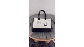 wedding canvas bag custom