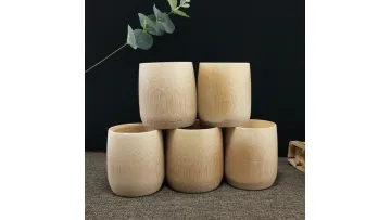 Bamboo Craft Bamboo Cup/Natural Bamboo Cup/Bamboo Crafts/Chinese Bamboo Tube Tea Cup/Bamboo Wine Cup/Natural Bamboo Cup/Tea Set Bamboo Tube Cup1