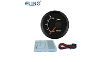 ELING 52mm Marine Trim Gauge Meter 0-190ohm with Red Backlight for Boats and Yachts1