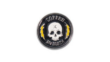 Custom Misfits Fiend Club Enamel Pin - Punk Rock Badge with Gold Hard Enamel1