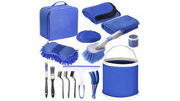 Multi-Functional car washing kits Vehicle Clean Products Microfiber Cloth Towel Brush Clean Vehicle Car cleaning kit1