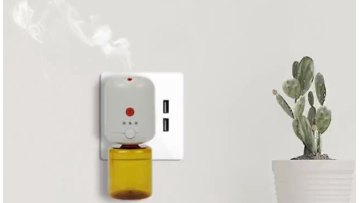 Home appliance OEM Mini Electric Nebulizing Diffuser Wall Plug Fragrance Nebulizer Scent waterless diffuser essential oil1