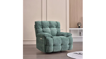 Modern Single Recliner Sofa: Relaxer Lounge Massager for Bedroom or Living Room1