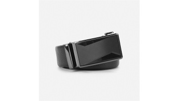 Line Artistry Men's Stitched Automatic Buckle Belt