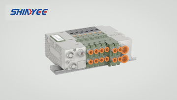 Chip communication valve island product display