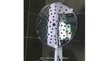 LEELONGS Factory Bathroom Full Chromed Air-intake Water Saving Handheld Shower Products1