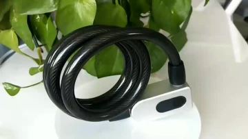 Anti Theft Fingerprint Mountain Bicycle Cable Lock