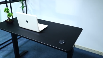 Ergonomic Electronic Height Adjustable Gaming Lifting Computer Table Frame Sit Stand Desktop Workstation1