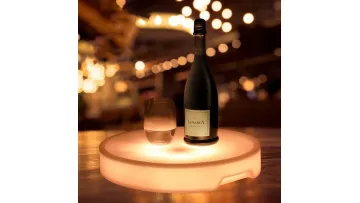 LED Wine Serving Tray with Remote Control for Colorful Parties1