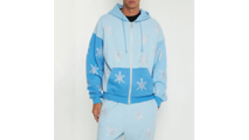 Custom Full Print French Terry Cotton Hoodie Two Color Jacket for Men Winter Stylish Jackets1