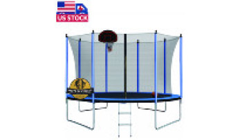 USA warehouse delivery infantil 10ft Trampoline for Kids ready-made trampoline1