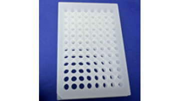 Sterilizable 96 Well Custom Enzyme Tag Plate with Removable Flat Bottom for Microscopy1