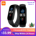 Xiaomi Mi Band 5 NFC Smart Bracelet 4 Color AMOLED Screen Miband 5 Smartband Traker Bluetooth Sport Waterproof Smart Band