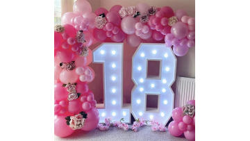 GL812 LED Event Decoration Board Birthday Party Sign Light