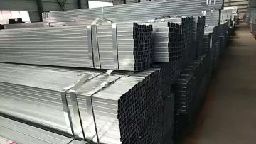 Galvanized square pipe