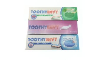 Advanced Whitening Formula ToothyEnvy Toothpaste