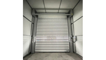 automatic Insulated High Speed Roll Up  thermal insulation spiral doors1
