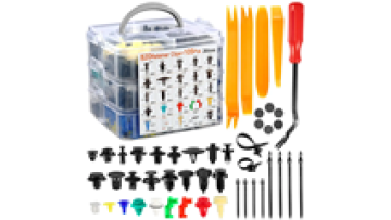 925pcs Car Clips Plastic Bumper Fastener Kit - 26 Sizes Push Retainer Rivets C00661