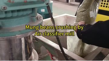 Mung bean air classifier mill