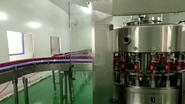Complete set fruit juice canning production line/ processing line for hot juice filling usage1