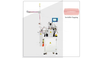 Invisible zipper Gapping Machine