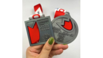 Wholesale custom logo blank medals creative acrylic medals for children girls transparent student medals with ribbons1