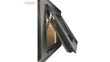 Australian standard AS2047 matt black aluminum alloy awning windows thermal break jalousie windows awning1
