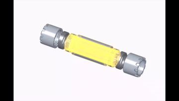 Twin screw extruder TEX54A coupling