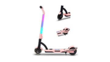 2024 New 5 Inch Foot Brake Two Luminous Wheel Light Kids Electric Scooter E-Scooter1