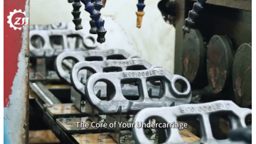 ZHTE excavator track chain production