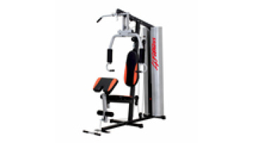 Single-station home gym fitness equipment