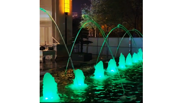 small water fountain dance fountain