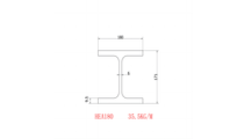 H-shaped Steel EN10025 Specifications and Spot Prices: HE180A 171X180X6X9.5 S235JR / S355JR1