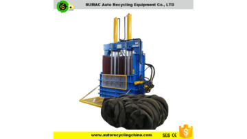 Tire Baler Machine