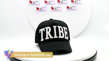  Appliques Blank 5 Panel Baseball Cap
